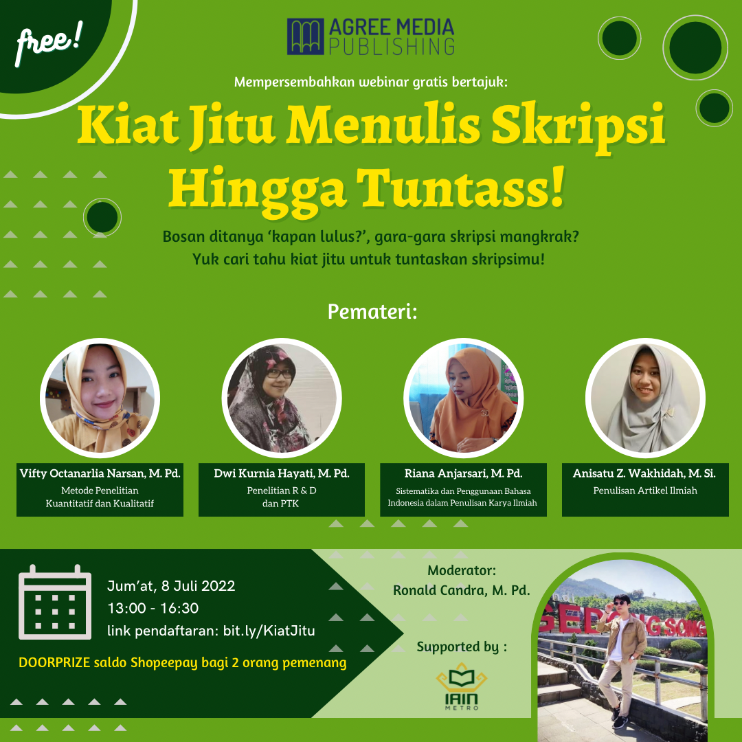 Read more about the article Webinar Kiat Jitu Menulis Skripsi