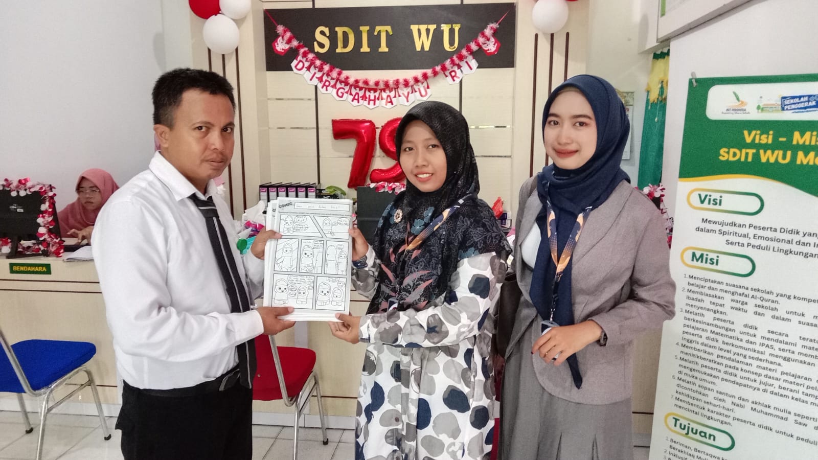 You are currently viewing Pendampingan Agree Media Yogyakarta pada Karya Tulis dan Ilustrasi Siswa SDIT Wahdatul Ummah