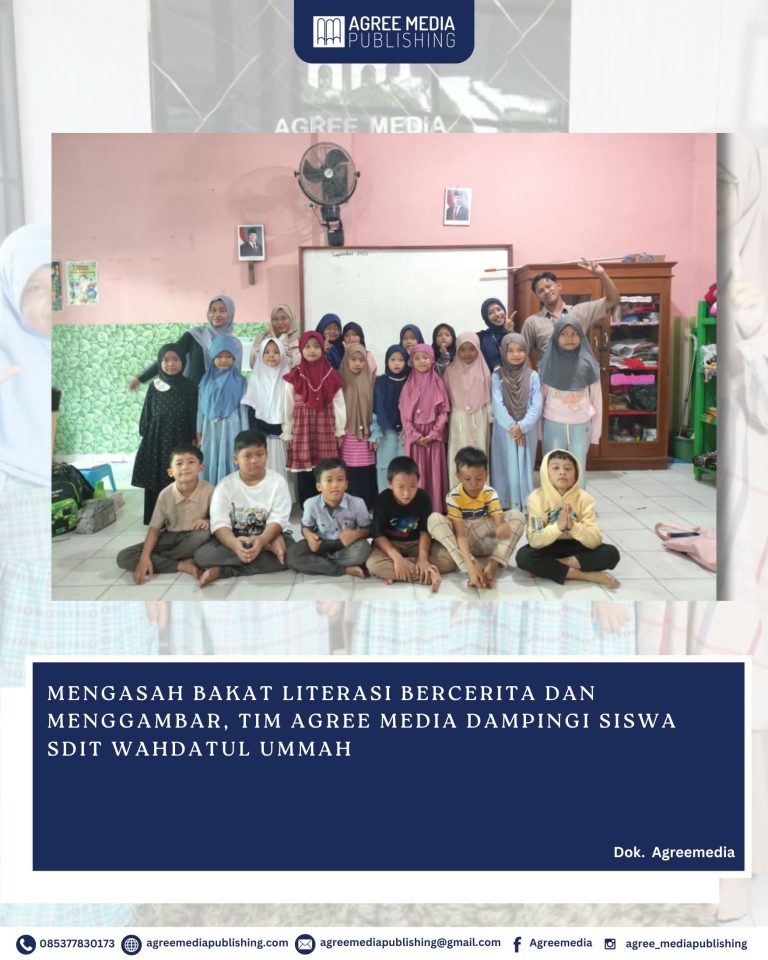 Read more about the article Mengasah Bakat Literasi Bercerita dan Menggambar, Tim Agree Media Dampingi Siswa SDIT Wahdatul Ummah