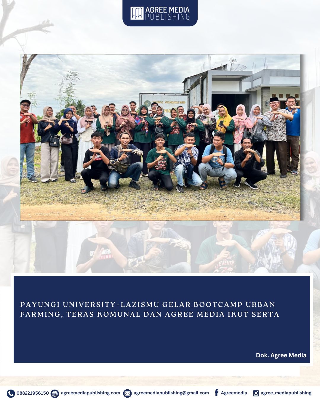 You are currently viewing Payungi University–Lazismu Gelar Bootcamp Urban Farming, Teras Komunal dan Agree Media Ikut Serta