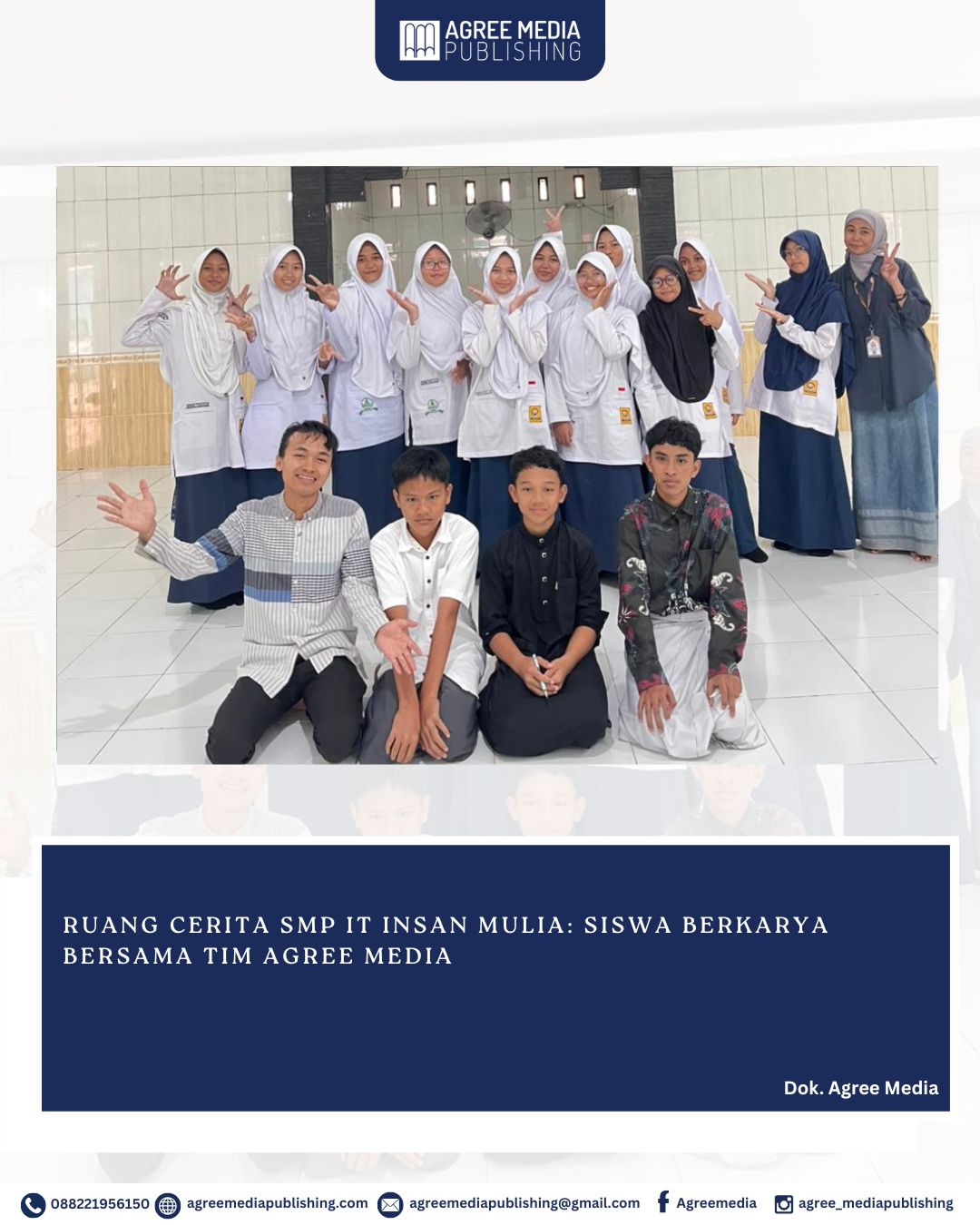 You are currently viewing Ruang Cerita SMP IT Insan Mulia: Siswa Berkarya Bersama Tim Agree Media