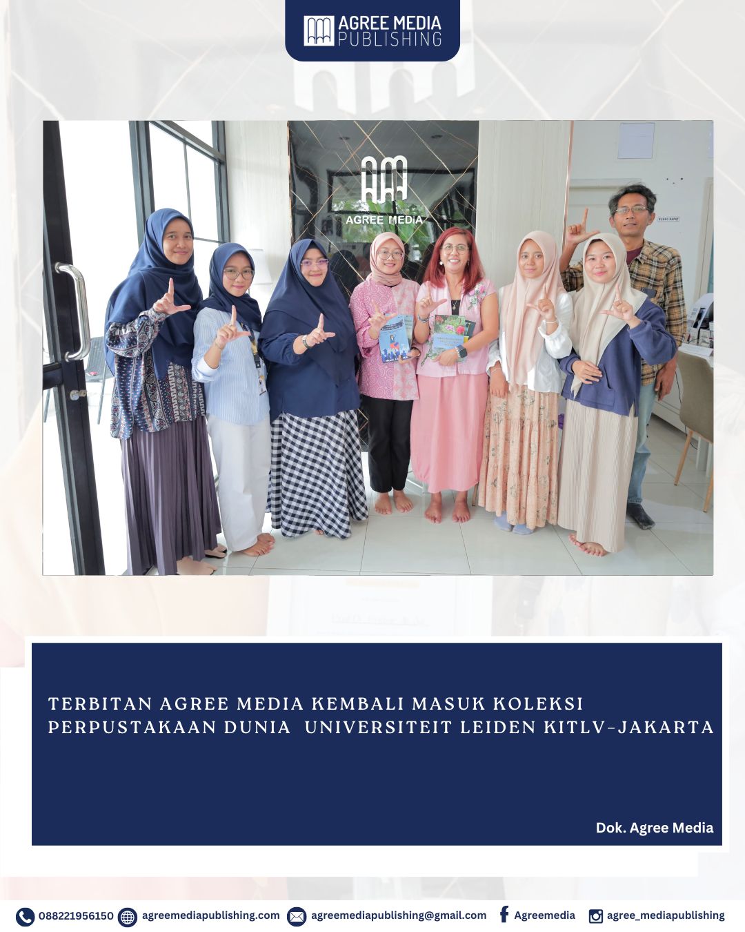 You are currently viewing TERBITAN AGREE MEDIA KEMBALI MASUK KOLEKSI PERPUSTAKAAN DUNIA UNIVERSITEIT LEIDEN KITLV–JAKARTA