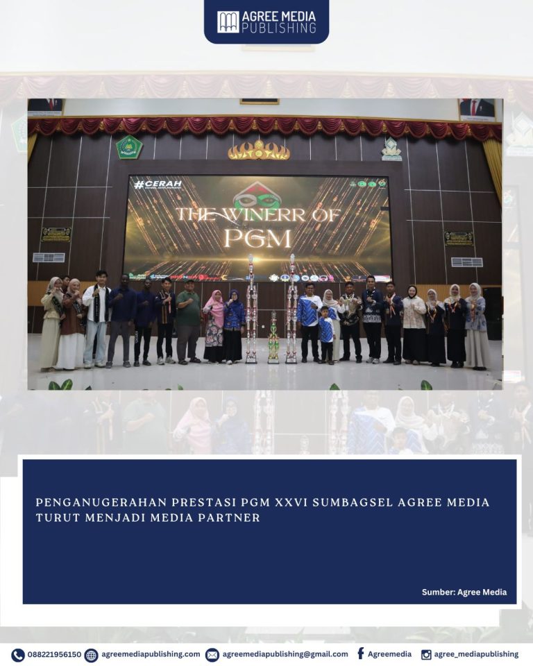 Read more about the article PENGANUGERAHAN PRESTASI PGM XXVI SUMBAGSEL AGREE MEDIA TURUT MENJADI MEDIA PARTNER