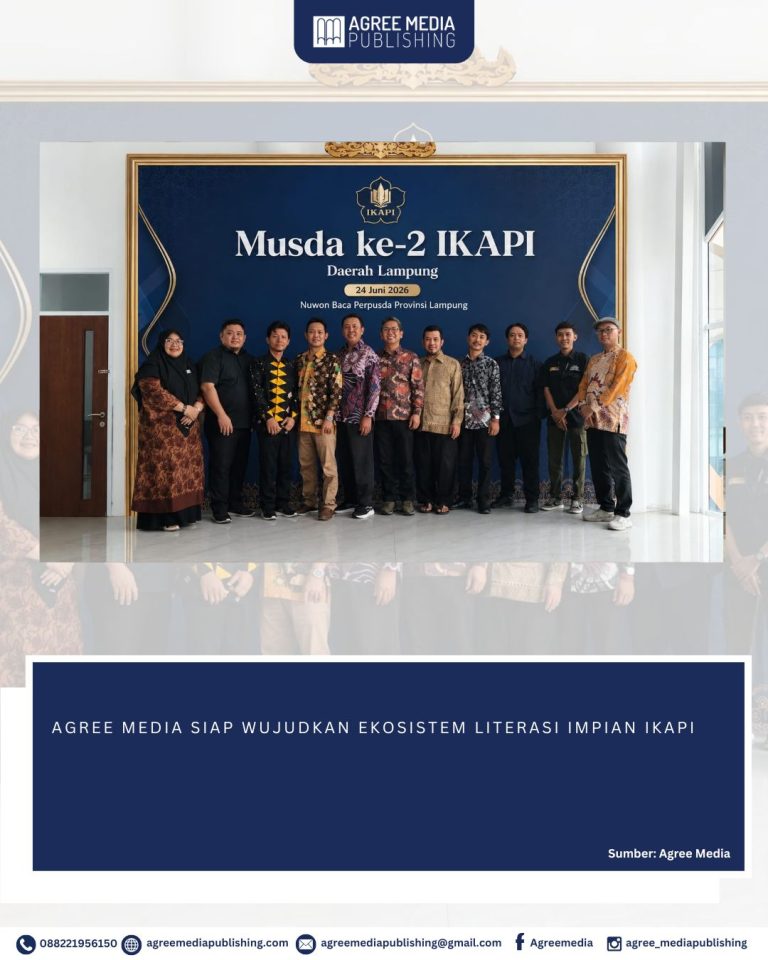 Read more about the article Agree Media Jadi Pengurus IKAPI Lampung Komitmen Wujudkan Ekosistem Literasi Pemerintah Daerah