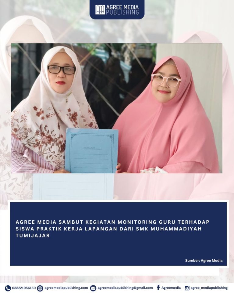 Read more about the article AGREE MEDIA SAMBUT KEGIATAN MONITORING GURU TERHADAP SISWA PRAKTIK KERJA LAPANGAN DARI SMK MUHAMMADIYAH TUMIJAJAR