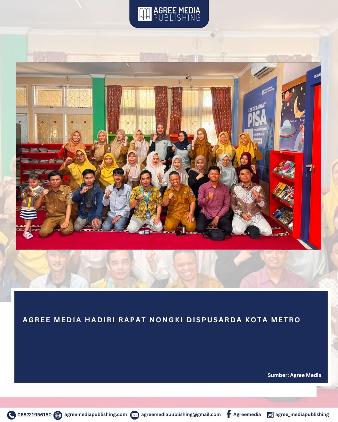 You are currently viewing AGREE MEDIA HADIRI RAPAT NONGKI DISPUSARDA KOTA METRO