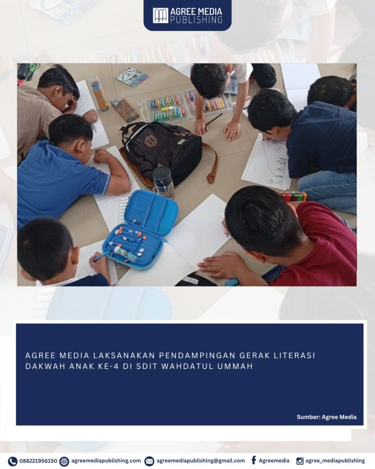 Read more about the article AGREE MEDIA LAKSANAKAN PENDAMPINGAN GERAKAN LITERASI DAKWAH ANAK KE-4 DI SDIT WAHDATUL UMMAH