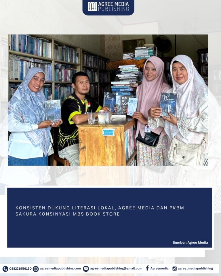 Read more about the article KONSISTEN DUKUNG LITERASI LOKAL, AGREE MEDIA DAN PKBM SAKURA KONSINYASI MBS BOOK STORE