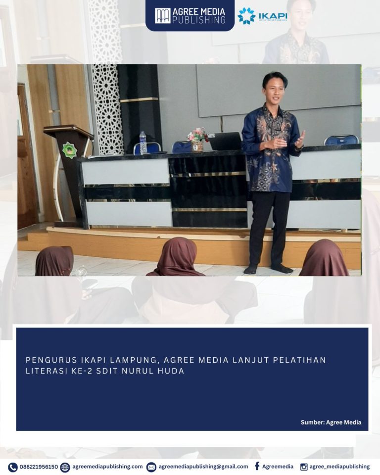 Read more about the article PENGURUS IKAPI LAMPUNG, AGREE MEDIA LANJUT PELATIHAN LITERASI KE-2 SDIT NURUL HUDA