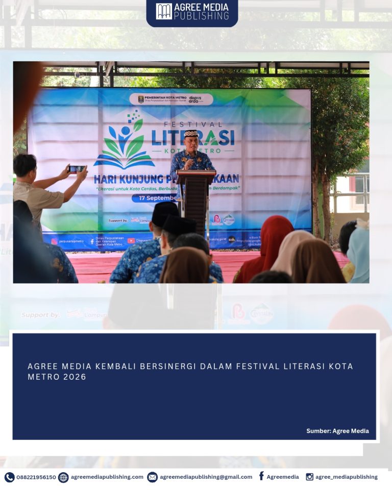 Read more about the article Agree Media Kembali Bersinergi dalam Festival Literasi Kota Metro 2026