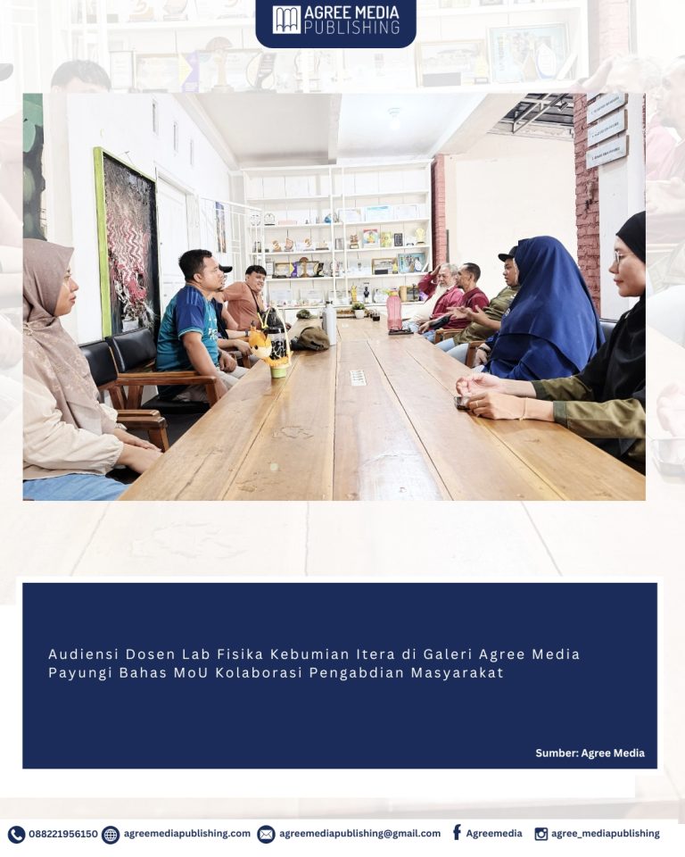 Read more about the article Audiensi Dosen Lab Fisika Kebumian Itera di Galeri Agree Media Payungi Bahas MoU Kolaborasi Pengabdian Masyarakat