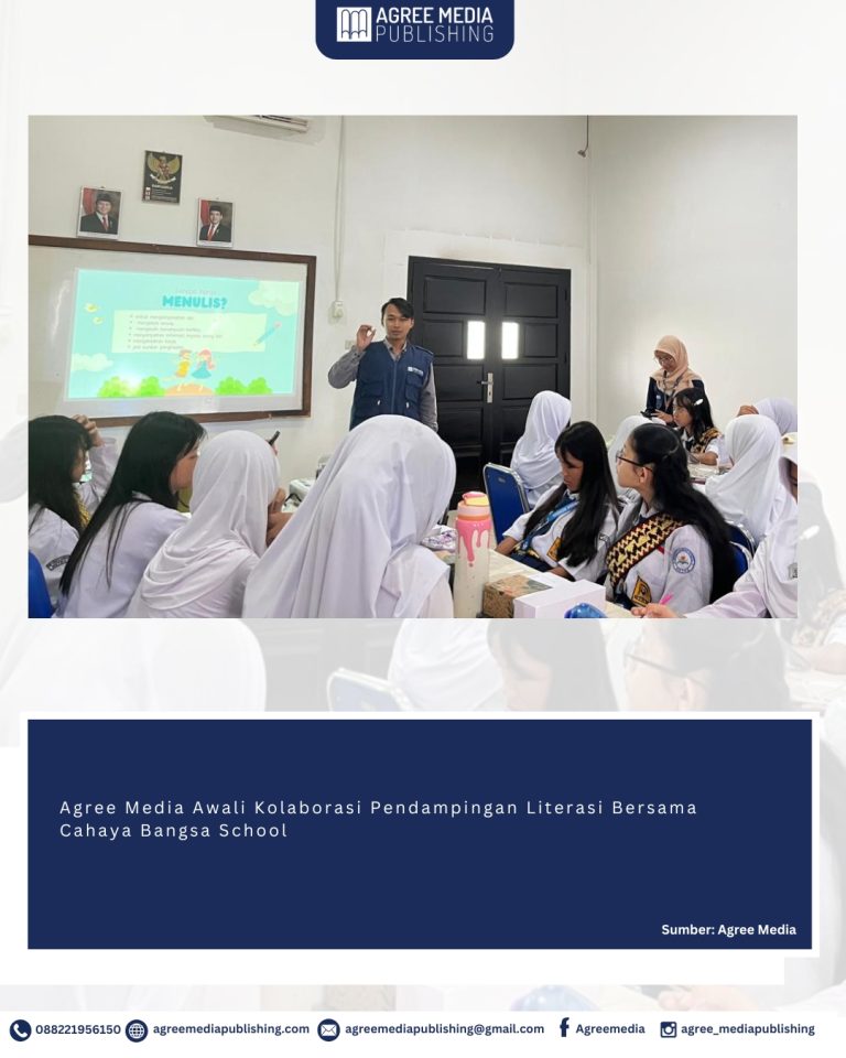 Read more about the article Agree Media Awali Kolaborasi Pendampingan Literasi Bersama Cahaya Bangsa School